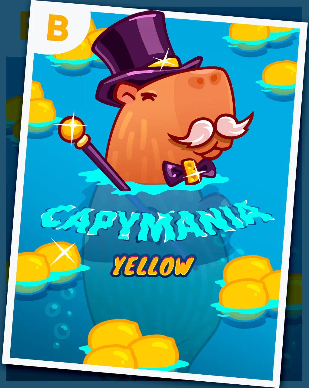 Capymania Yellow - GECKO158