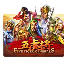 Joker123 : Five Tiger Generals - GECKO158