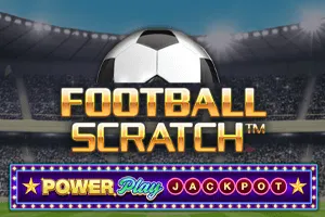 Football Scratch PowerPlay Jackpot - GECKO158