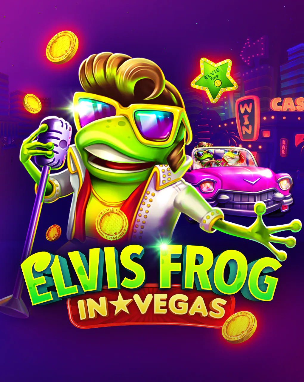 Bgaming : Elvis Frog In Vegas - GECKO158