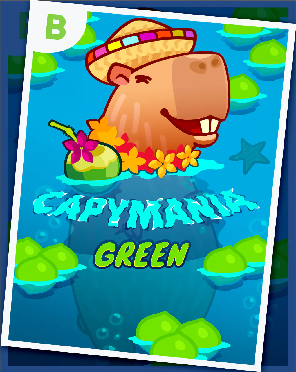 Capymania Green - GECKO158