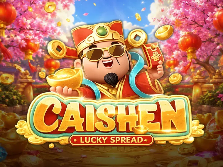PLAYSTAR : CAISHEN-LUCKY SPREAD - GECKO158