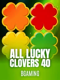 Bgaming : All Lucky Clover 40 - GECKO158