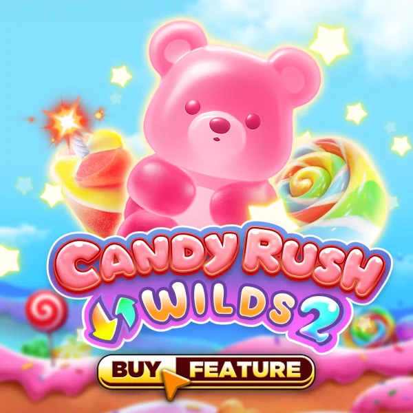 Microgaming : Candy Rush Wilds 2 - GECKO158