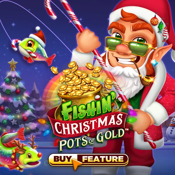 Microgaming : Fishin Christmas Pots of Gold - GECKO158