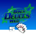 Bonus Deuces Wild 5 Hand - GECKO158
