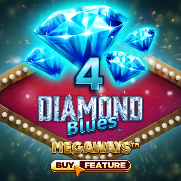 Microgaming : 4 Diamond Blues&trade; - Megaways&trade; - GECKO158
