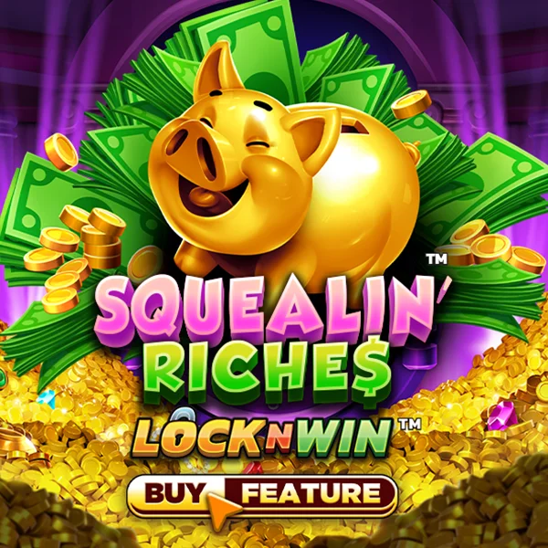 Microgaming : Squealin Riches - GECKO158