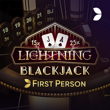 First Person Lightning Blackjack - GECKO158