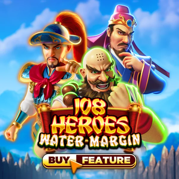 Microgaming : 108 Heroes Water Margin - GECKO158