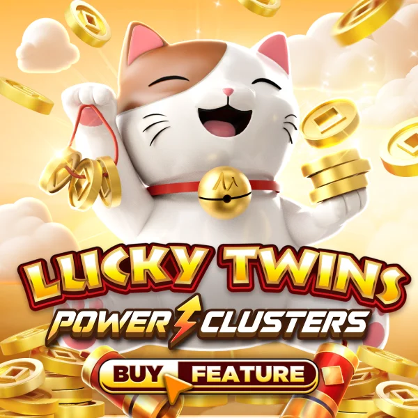 Microgaming : Lucky Twins PowerClusters - GECKO158