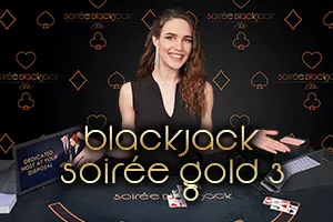 Blackjack Soirée Gold 3 - GECKO158