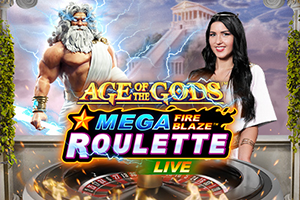 Mega Fire Blaze Age Of Gods Roulette Live - GECKO158
