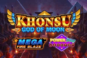 Mega Fire Blaze: Khonsu God of Moon PowerPlay Jackpot - GECKO158